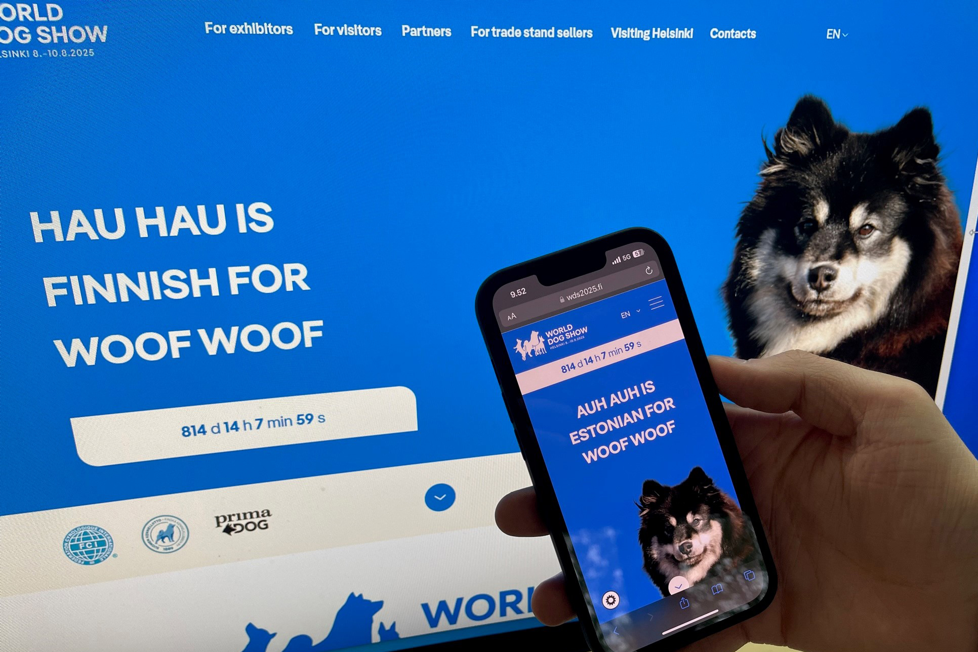 The website for the World Dog Show 2025 has been published The Finnish Kennel Club