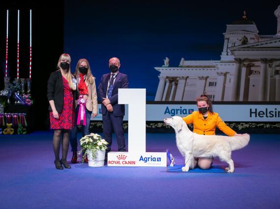 Junior handler osakilpailun voittaja 18.12.2021