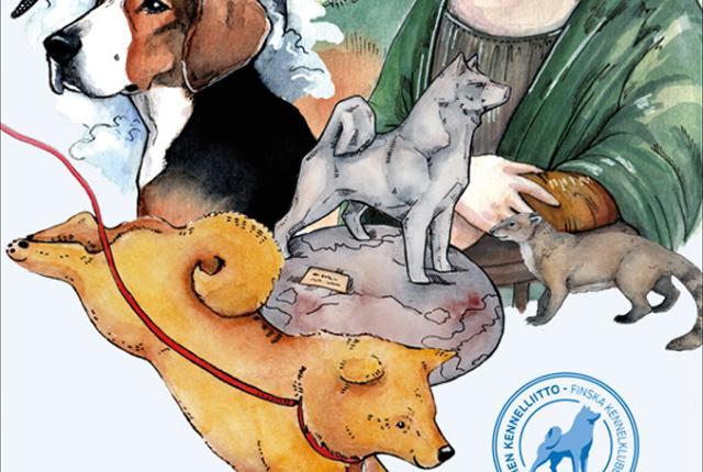 Kennelliiton opas yläkoulujen opettajille, kuvassa oppaan kansi