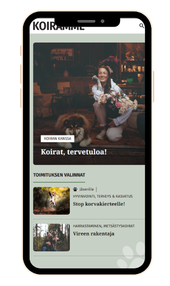 Mobiilikuva Koiramme.fi